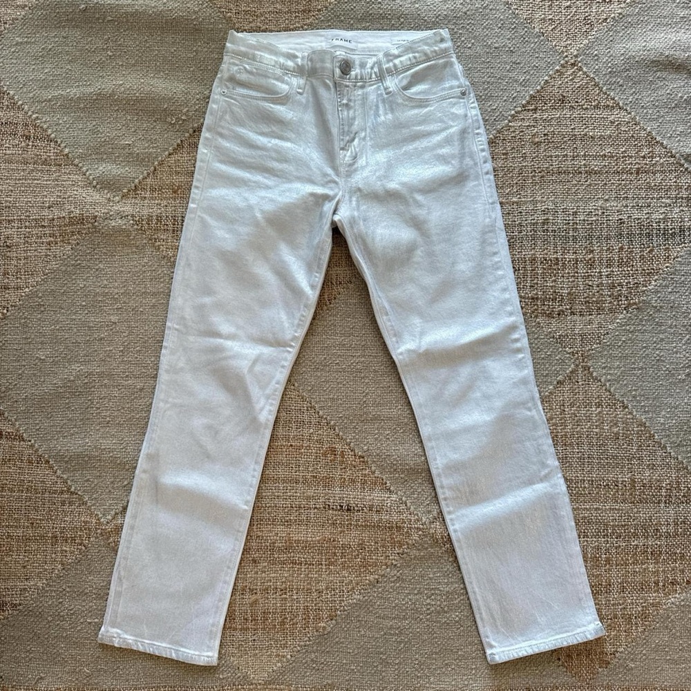 Frame Le High Straight Jeans